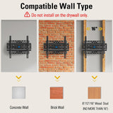 Mounting Dream Full Motion TV Wall Mount for 32-70 Inch TVs up to 110lbs