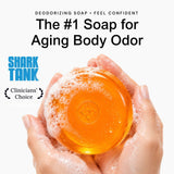 Mirai Clinical Persimmon Soap for Old People Smell,Nonenal® Odor Eliminator