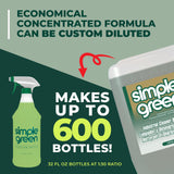 Simple Green, SMP13006, Industrial Cleaner/Degreaser, 1 / Each, White, 5 Gallons (Pack of 1)