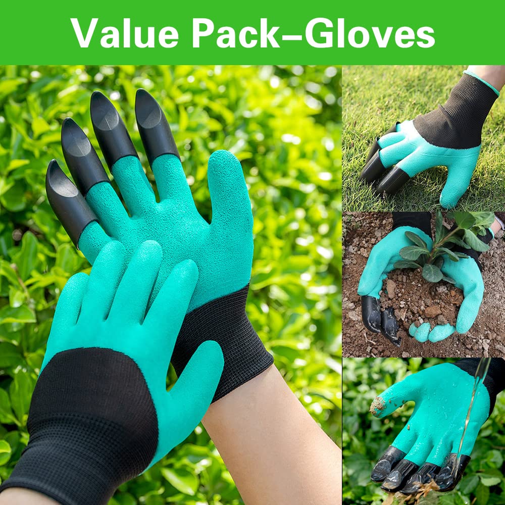 Bakulyor 100Pcs Green Landscape Staples 6 Inch Garden Artificial Turf Stakes Staples, 11 Gauge Lawn Galvanized Ground Fabric Pins for Weed Barrier Sod Decorations Holding Fence and Irrigation Tubing