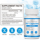 TKTALKER Complex 157 Capsules 1000 MG - High Potency Formula for Active Support Supplement - Non-GMO, Gluten-Free- 60 Capsules