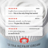 First Aid Beauty - Ultra Repair Cream, Intense Hydration Whipped Colloidal Oatmeal, Clinically Proven to Strengthen Skin Barrier in 7 Days & Helps Relieve Eczema, Luxury Face & Body Moisturizer, 14 oz