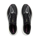 LI-NING FEIDIAN 5 Challenger Women's Running Shoes Boom Fiber Lightweight Breathable Non-Slip Racing Sneakers Black/Standard White US 6