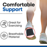 Arch Supports for Plantar Fasciitis Relief | Compression Sleeve Foot Brace For Heel Pain, Bone Spurs, Flat Feet, High Arches | Copper Infused Arch Support Bands for Women & Men Over Socks | Fit Most