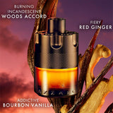 Azzaro The Most Wanted Parfum - Intense Mens Cologne - Spicy & Sensual Fragrance for Date - Lasting Wear - Irresistible Luxury Perfumes for Men, 1.6 Fl. Oz