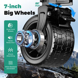 SUNNYFEEL 400L Large Capacity Double Decker Wagon with Tailgate