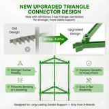 K-Brands Tomato Cage - Tomatoes Plant Stakes Support Cages Trellis for Garden and Pots (3 Pack - Extra Tall Upto 68 inches)