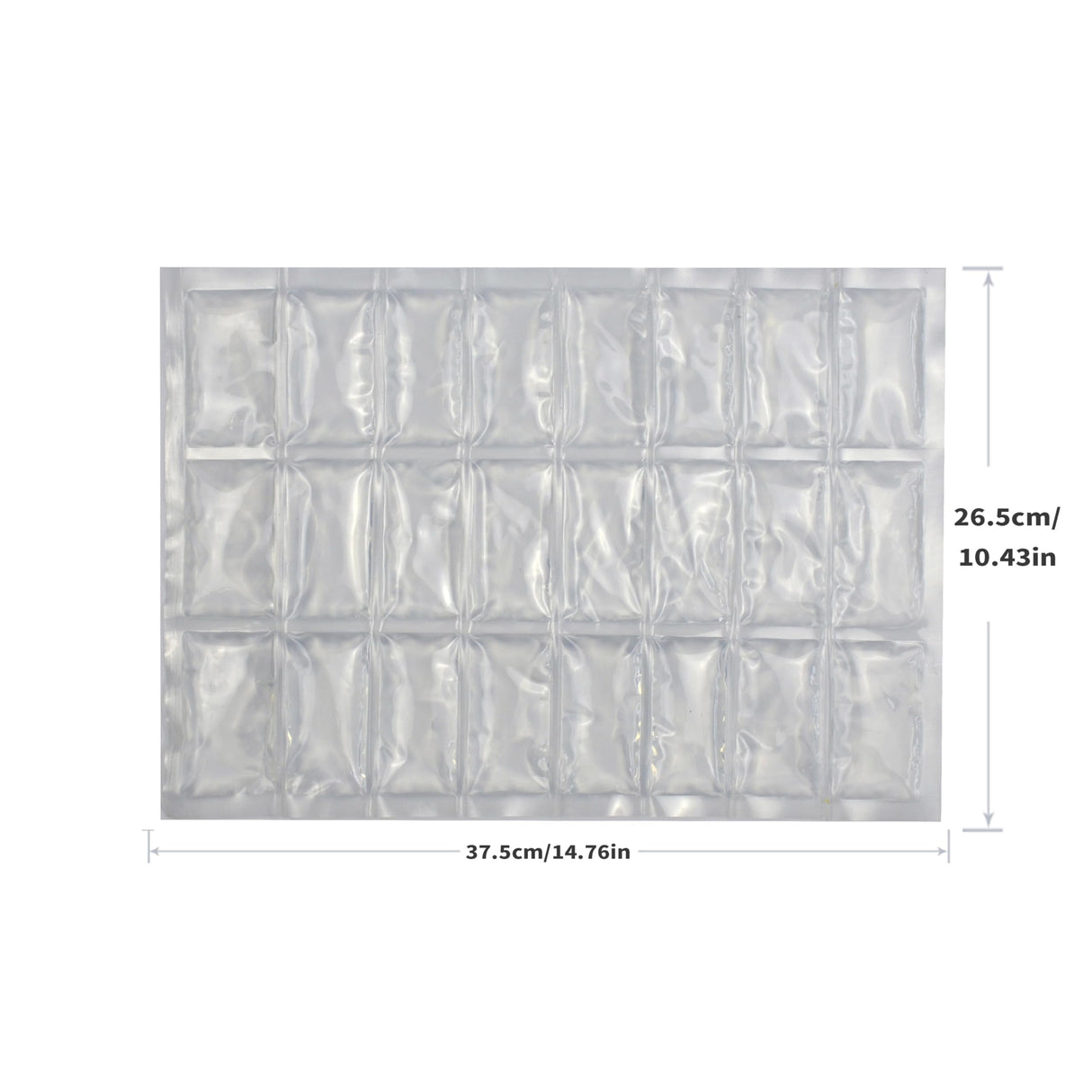 SprotEmblema 2 PCS Flexible Ice Mat for Food Cooling - Leakproof Gel Ice Sheet, Cuttable & Foldable Cooler Pad for Lunch Box, Beach, BBQ, Parties & Travel