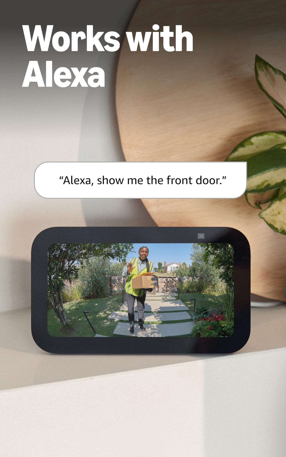 Ring Battery Doorbell Pro, Home or business security, Two-Way Talk with Audio+, 3D Motion Detection, and 1536p HD+ Head-to-Toe Video