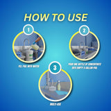 Quality Chemical Chloro-Guard Chlorine Low Temp Dish Sanitizer for Machine Dishwashing, Bulk Sanitizer - Gallon Refill for Cleaning and Sanitizing 128 oz (pack of 1)