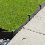 30 PCS Landscape Edging Garden Stakes, 10 Inch Black Landscaping Anchoring Spikes Heavy Duty Plastic Garden Ground Netting Stakes for Edging, Terrace & Garden