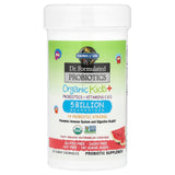 Garden of Life Dr. Formulated Probiotics Organic Kids+ plus Vitamin C & D - Watermelon - Gluten, Dairy & Soy Free Immune & Digestive Health Supplement, No Added Sugar, 30 Chewables (Shelf Stable)