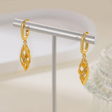 YAUVC 14K Gold Earrings for Women Gold Hoop Dangle Drop Earrings for Women