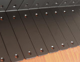 32 Pack - L 10" x H 6" x W1.5, 5mm Thick Black L Shelf Bracket, Iron Shelf Brackets, Metal Shelf Brackets, Floating Shelf, Shelf Supports with Screws