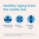 NativePath Collagen Peptides Protein - Hydrolyzed Type 1 & 3 Collagen Powder for Skin, Hair, Nails - 8.8 oz (25 Servings)