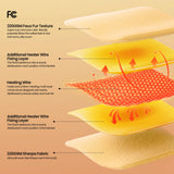 Electric Heated Sherpa Buffalo Plaid Christmas Throw Blanket with 8 Heating Levels & 8 Hours Auto Off, Fast Heating Warm Plush Washable Blanket with Over-Heat Protection, ETL Certification, Red