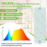 3Panel Grow Lights for Indoor Plants, Seed Starting, Veg, Pot Plants, Bonsai with Timer 4/8/12/16/20H, Ultra-Thin Under Cabinet & Shelf Full Spectrum LED Plant Growing Lamps, Multi-Panels Free Connect