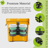 Cooler Beverage Holder fits YETI Tundra & RTIC Coolers, 3.4" D