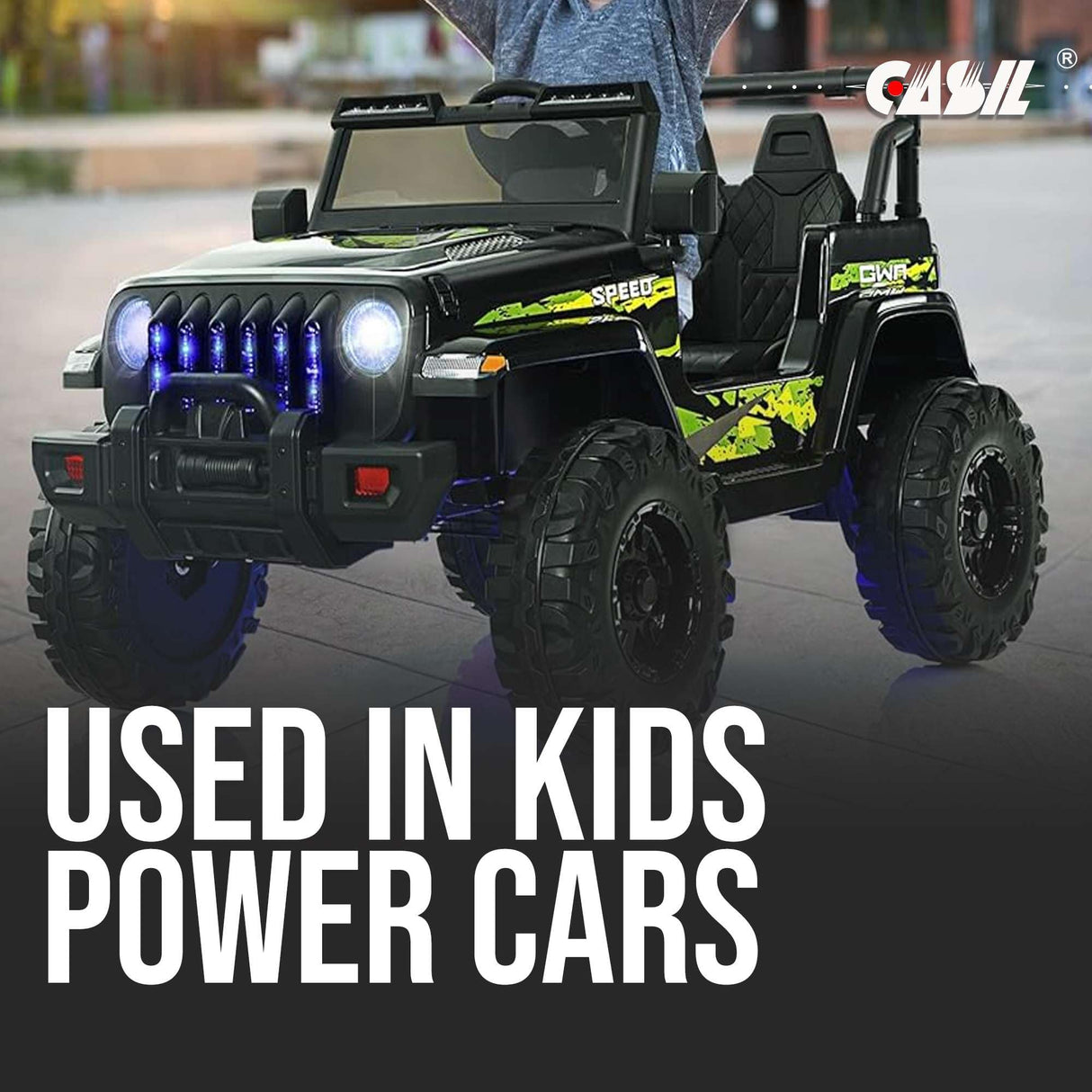 YTX12-BS Battery 12V 10AH 180 CCA - High Performance AGM SLA Power Sport Battery by Casil