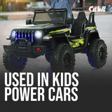 YTX12-BS Battery 12V 10AH 180 CCA - High Performance AGM SLA Power Sport Battery by Casil
