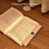 Choudao Tech LED Book Light and Night Light 2 in 1, 3 Color Temperatures & Stepless Dimming, USB Rechargeable Reading Light with Timer for Night Reading (Pink)