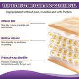 Silicone Scar Sheets,Silicone Scar Tape,Scar Tape for Surgical,C-Section,Tummy Tuck,Keloid(1.6"X 120" Roll-3M) Keloid Bump Removal