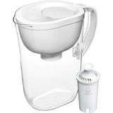 Brita Large 10 Cup Water Filter Pitcher, Includes 1 Filter, Bright White