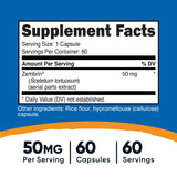 Nutricost Zembrin (Sceletium Tortuosum) 60 Capsules (50mg Each) - Vegetarian Capsules, Non-GMO, Gluten Free
