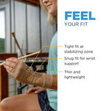 OrthoSleeve Newly Redesigned Patented WS6 Compression Orthopedic Brace - Compression Wrist Sleeve for Arthritis, Pain Relief, Boosting, Carpal Tunnel