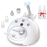 At-home Microdermabrasion Machine, UNOISETION 2 in 1 Dermabrasion Facial Machine for Exfoliation & Blackhead Removal, Diamond Micro Dermabrasion for Skin Care, Beauty Gifts for Women, White