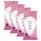 Summer's Eve Simply Sensitive Daily Gentle Feminine Wipes, Removes Odor, pH balanced, 32 count, 4 Pack