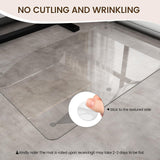 Warmstar Clear Office Chair Mat for Hardwood Floor,30"x48" Plastic Floor Mat Clear Rolling Mat for Office Chair No Curling,Heavy Duty Clear Desk Chair Mat Wood Tile Floor Mat for Office & Home