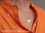 EFYTAL Initial Necklaces for Women, 14K Gold/Sterling Silver, Custom Gift