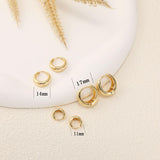 Tasiso Small Hoop Earrings for Women, Dainty 14K Gold Plated Huggie Hoop Earrings Lightweight Hypoallergenic Earring Set Cute Earrings Pack for Women Trendy Jewelry Gifts