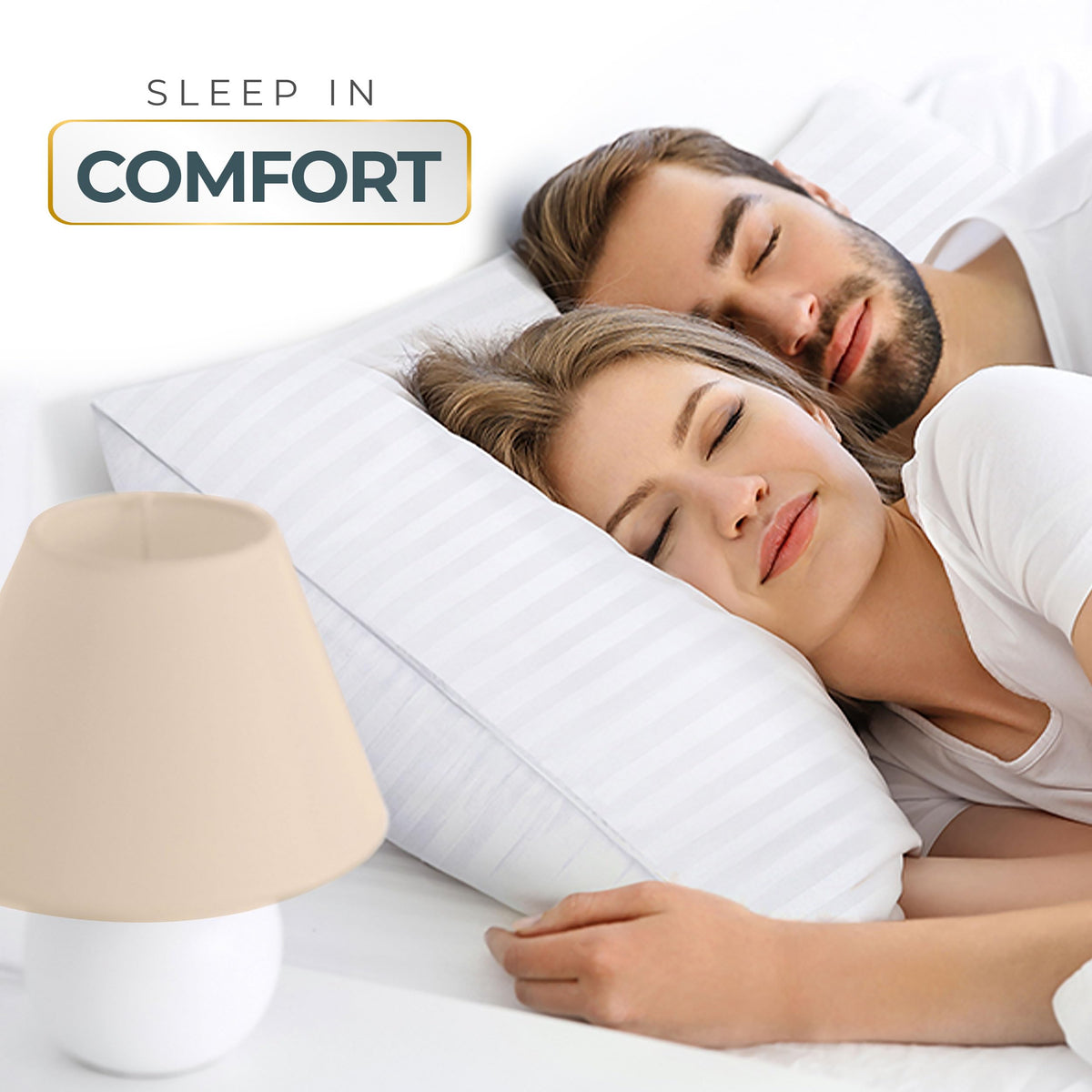 Utopia Bedding Hotel Bed Pillows for Sleeping, Pillows Queen size set of 2