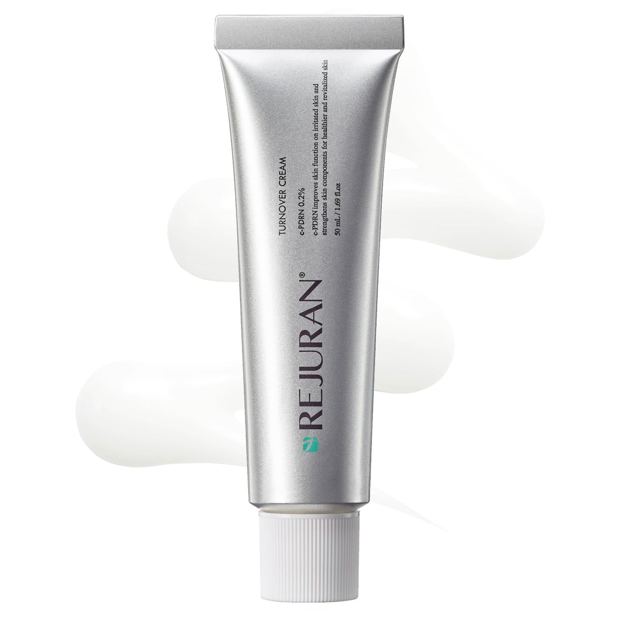REJURAN® Turnover Cream, c-PDRN® - Daily Moisturizer for Dual-Revitalizing Effects. Soothing and Skin Barrier Strengthening for Clear, Healthy Skin. Korean Skin Care. (1.69 fl oz)