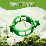 Secured Plastic Plant Clip, 2026 Upgrade Plant Fixing Clips for Climbing Plants Plastic Support for Garden,Reusable Plastic Trellis Clips Tomato Grape Vine Vegetables Plant Fixing Clips (100, White)