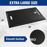 WORKPRO Extra Thick Kneeling Pad, Black, 28 x 16 x 1.2in
