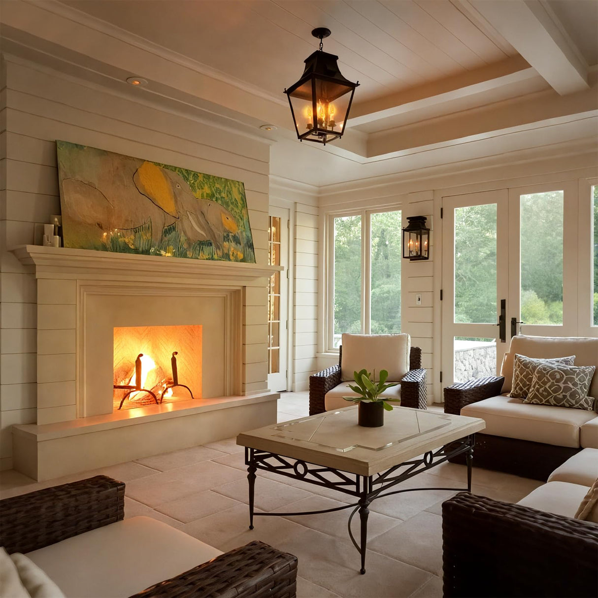 Hompavo Upgraded Flame Light Bulbs, E26 Flickering Fire Light Bulbs Flame Candle for Halloween Christmas Party Patio Porch Home Indoor & Outdoor Decorations - 10 Pack