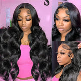 Body Wave Lace Front Wigs Human Hair 13x6 HD Lace Front Wig Human Hair Pre Plucked Body Wave Glueless Wigs Human Hair for Women