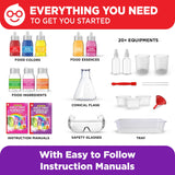 Doctor Jupiter Girls' First Science Experiments Kit for Kids Ages 4+