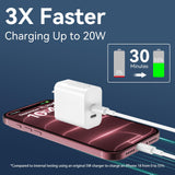 iPhone 18 Duo 17 16 Charger Fast Charging 10 FT Long iPhone USB C Charger