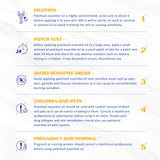 HIQILI Patchouli Essential Oil,100% Pure & Natural for Homemade Perfume, Sooth Skin, Nourish Hair at Home with Diffuser, Gift for Hippie Friend -100ML