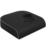 SweetSlubr Seat Cushion for Taibone Pain Relief, Office Chair Cushion, Memory Foam Large Chair Cushion with Non-Slip Cover for Soft Support at Office Chair, Car Seat, Airplane, Bleacher Black/Large
