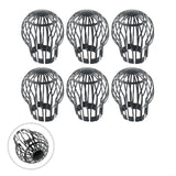Oniissy 6 X Down Pipe Filter Leaf Debris Dirt Protecter Outdoor Drain Cover Gutter Block, Flexible Leaf Debris Dirt Protecter for Down Pipes Maintain a Clear Flow (6PCS)