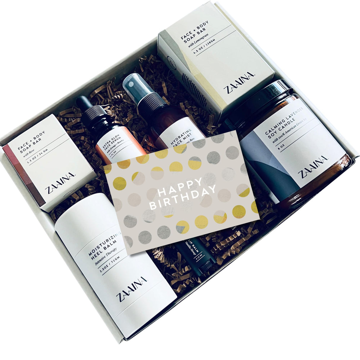 Birthday Gift Set for Women - Spa Gift Set for Women - Luxurious Bath Gift Set, Spa Gift Set, Relaxing Spa Set for Women, Pampering Body Care Set, Spa Gift Basket for Women, Self Care Kit by ZAAINA