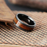 King Will Men Titanium Wedding Band 8mm Size 9.5