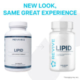 Revive MD Lipid Support Formula - Supplement Helps Maintain Healthy Cholesterol Levels, Endothelial Health & Triglyceride Levels - Beta Sitosterol, Citrus Bergamot & Pantethine