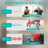 MASGRE Electric Foot Massager Machine with Heat, Shiatsu Kneading Feet and Calf Massagers for Relaxation, Plantar Fasciitis Relief, Deep Tissue Massage, Gifts for Mom & Dad, Wired Remote