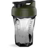 HELIMIX 1.5 Vortex Blender Shaker Bottle Holds Upto 20oz | No Blending Ball or Whisk | USA Made | Portable Pre Workout Whey Protein Drink Shaker Cup | Mixes Cocktails Smoothies Shakes | Top Rack Safe
